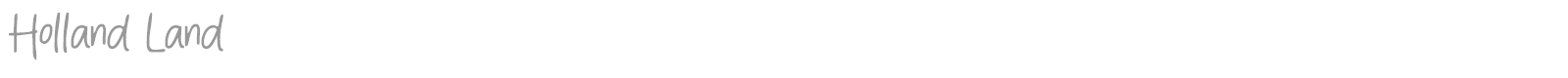 Holland Land font preview